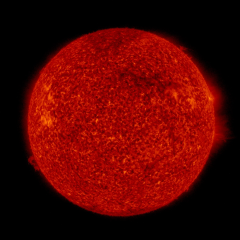 Image of Sun's transition region