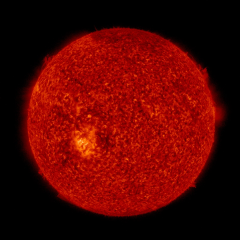 Image of Sun's transition region