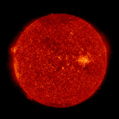 Image of Sun's transition region