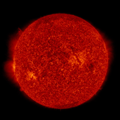 Image of Sun's transition region