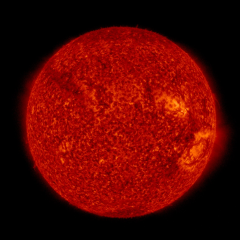 Image of Sun's transition region