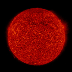 Image of Sun's transition region