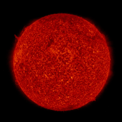 Image of Sun's transition region