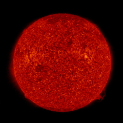 Image of Sun's transition region