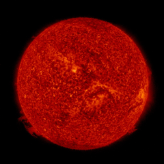 Image of Sun's transition region