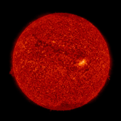 Image of Sun's transition region