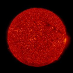 Image of Sun's transition region