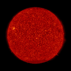 Image of Sun's transition region