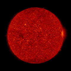 Image of Sun's transition region