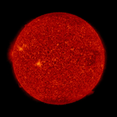 Image of Sun's transition region