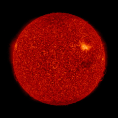 Image of Sun's transition region