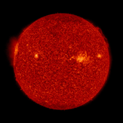 Image of Sun's transition region