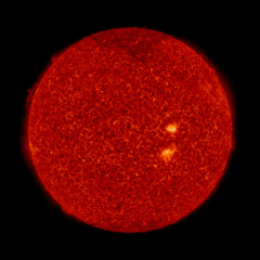 Image of Sun's transition region