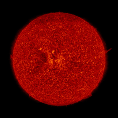 Image of Sun's transition region