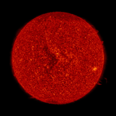 Image of Sun's transition region