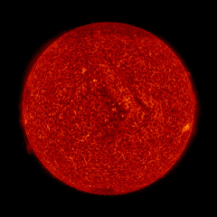 Image of Sun's transition region