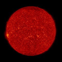 Image of Sun's transition region