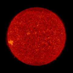 Image of Sun's transition region