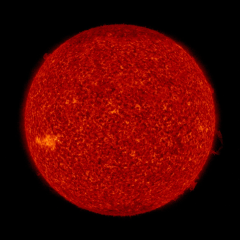 Image of Sun's transition region