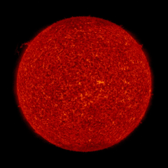 Image of Sun's transition region