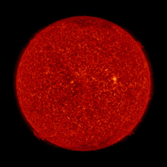 Image of Sun's transition region