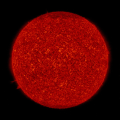 Image of Sun's transition region