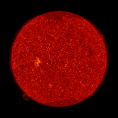 Image of Sun's transition region