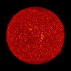 Image of Sun's transition region