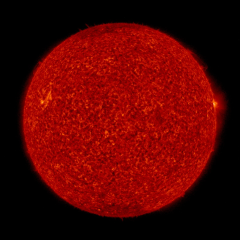 Image of Sun's transition region