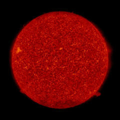 Image of Sun's transition region