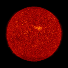 Image of Sun's transition region