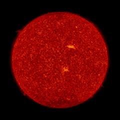 Image of Sun's transition region