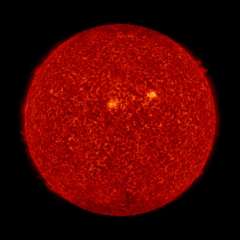 Image of Sun's transition region