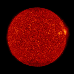 Image of Sun's transition region