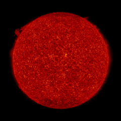 Image of Sun's transition region