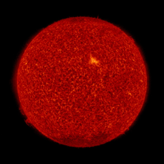 Image of Sun's transition region