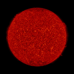 Image of Sun's transition region