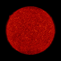 Image of Sun's transition region