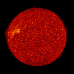 Image of Sun's transition region