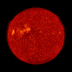 Image of Sun's transition region