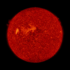 Image of Sun's transition region