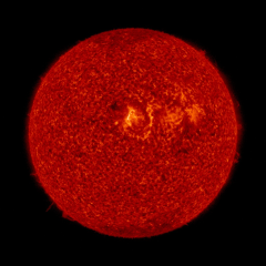 Image of Sun's transition region