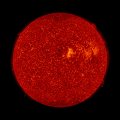 Image of Sun's transition region