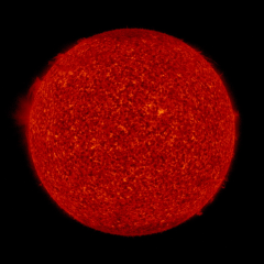 Image of Sun's transition region