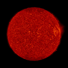 Image of Sun's transition region