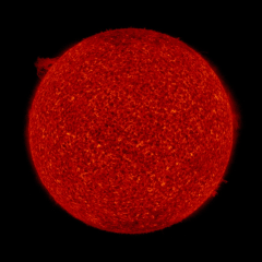 Image of Sun's transition region