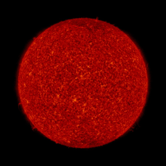 Image of Sun's transition region