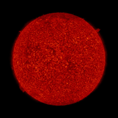 Image of Sun's transition region