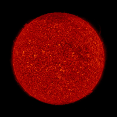 Image of Sun's transition region