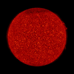 Image of Sun's transition region